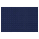 Vidaxx Gewichtsdecke 122x183 cm 5 kg Stoff blau