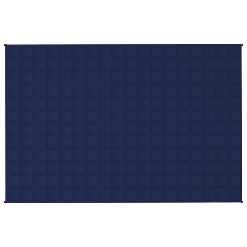 Vidaxx Gewichtsdecke 122x183 cm 5 kg Stoff blau