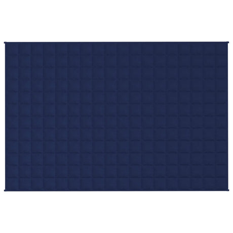 Vidaxx Gewichtsdecke 122x183 cm 5 kg Stoff blau