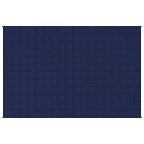 Vidaxx Gewichtsdecke 122x183 cm 9 kg Stoff blau