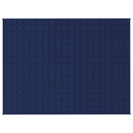 Vidaxx Gewichtsdecke 152x203 cm 11 kg Stoff blau
