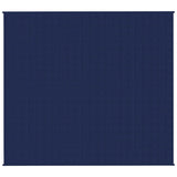 Vidaxx Gewichtsdecke 200x230 cm 9 kg Stoff blau