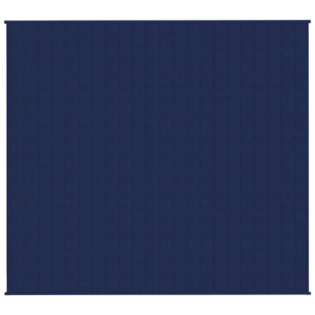 Vidaxx Gewichtsdecke 200x230 cm 9 kg Stoff blau
