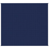 Vidaxx Gewichtsdecke 200x230 cm 13 kg Stoff blau