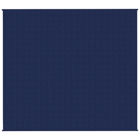 Vidaxx Gewichtsdecke 200x230 cm 13 kg Stoff blau