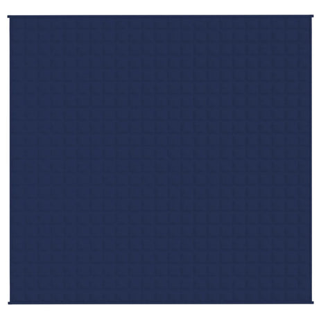 Vidaxx Gewichtsdecke 220x230 cm 11 kg Stoff blau