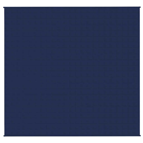 Vidaxx Gewichtsdecke 220x240 cm 11 kg Stoff blau
