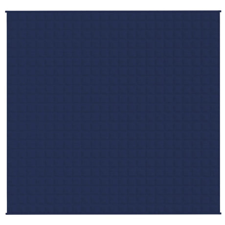 Vidaxx Gewichtsdecke 220x230 cm 15 kg Stoff blau