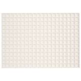 Vidaxx Gewichtsdecke 135x200 cm 6 kg Stoff hellcreme