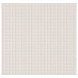 Vidaxx Gewichtsdecke 220x240 cm 11 kg Stoff hellcreme