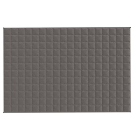 Vidaxx Gewichtsdecke 122x183 cm 5 kg Stoff grau