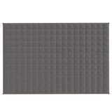 Vidaxx Gewichtsdecke 122x183 cm 9 kg Stoff grau
