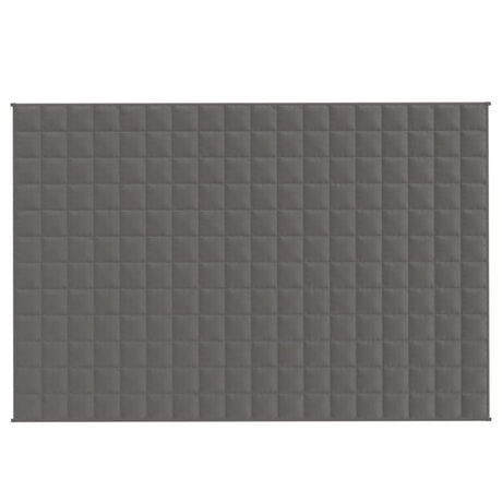 Vidaxx Gewichtsdecke 122x183 cm 9 kg Stoff grau