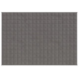 Vidaxx Gewichtsdecke 152x203 cm 7 kg Stoff grau
