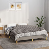 Vidaxx Gewichtsdecke 152x203 cm 7 kg Stoff grau