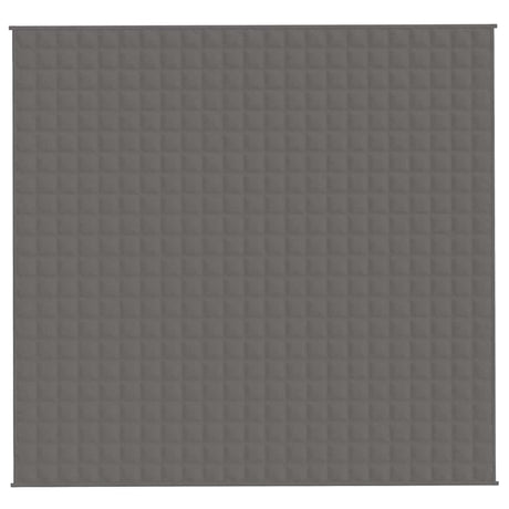 Vidaxx Gewichtsdecke 220x240 cm 11 kg Stoff grau