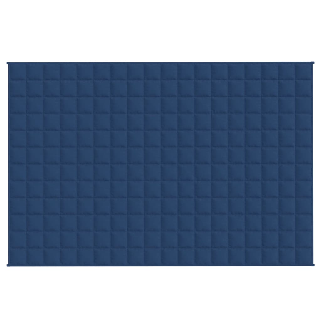 Vidaxx Gewichtsdecke 122x183 cm 5 kg Stoff blau