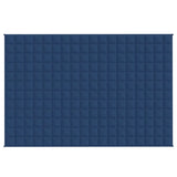 Vidaxx Gewichtsdecke 122x183 cm 5 kg Stoff blau