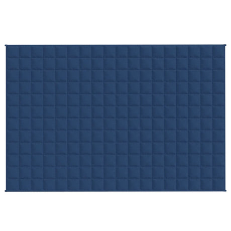 Vidaxx Gewichtsdecke 122x183 cm 5 kg Stoff blau