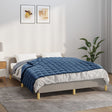 Vidaxx Gewichtsdecke 122x183 cm 5 kg Stoff blau