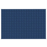 Vidaxx Gewichtsdecke 122x183 cm 9 kg Stoff blau