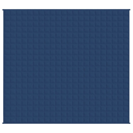 Vidaxx Gewichtsdecke 220x230 cm 15 kg Stoff blau