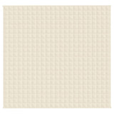 Vidaxx Gewichtsdecke 220x230 cm 15 kg Stoff hellcreme