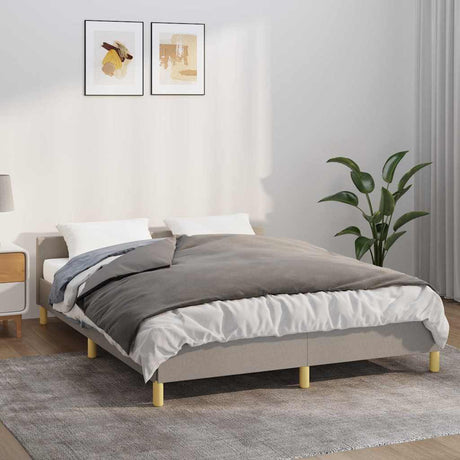 Vidaxx Gewichtsdecke mit Bezug 122 x 183 cm, 9 kg Stoff, hellcremefarben