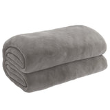 Vidaxx Gewichtsdecke mit Bezug 135x200 cm 6 kg Stoff grau