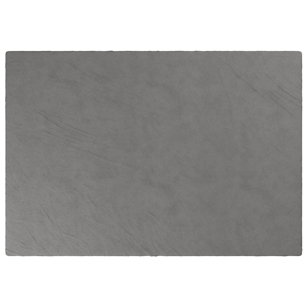 Vidaxx Gewichtsdecke mit Bezug 135x200 cm 6 kg Stoff grau