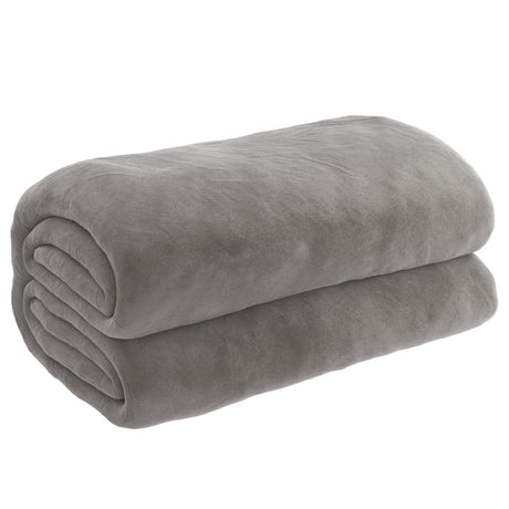 Vidaxx Gewichtsdecke mit Bezug 137x200 cm 10 kg Stoff hellcremefarben