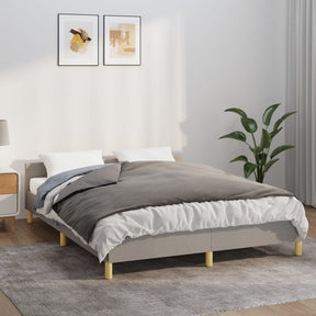Vidaxx Gewichtsdecke mit Bezug 137x200 cm 10 kg Stoff hellcremefarben