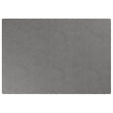 Vidaxx Gewichtsdecke mit Bezug 135x200 cm 10 kg Stoff grau