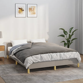 Vidaxx Gewichtsdecke mit Bezug 135x200 cm 10 kg Stoff grau