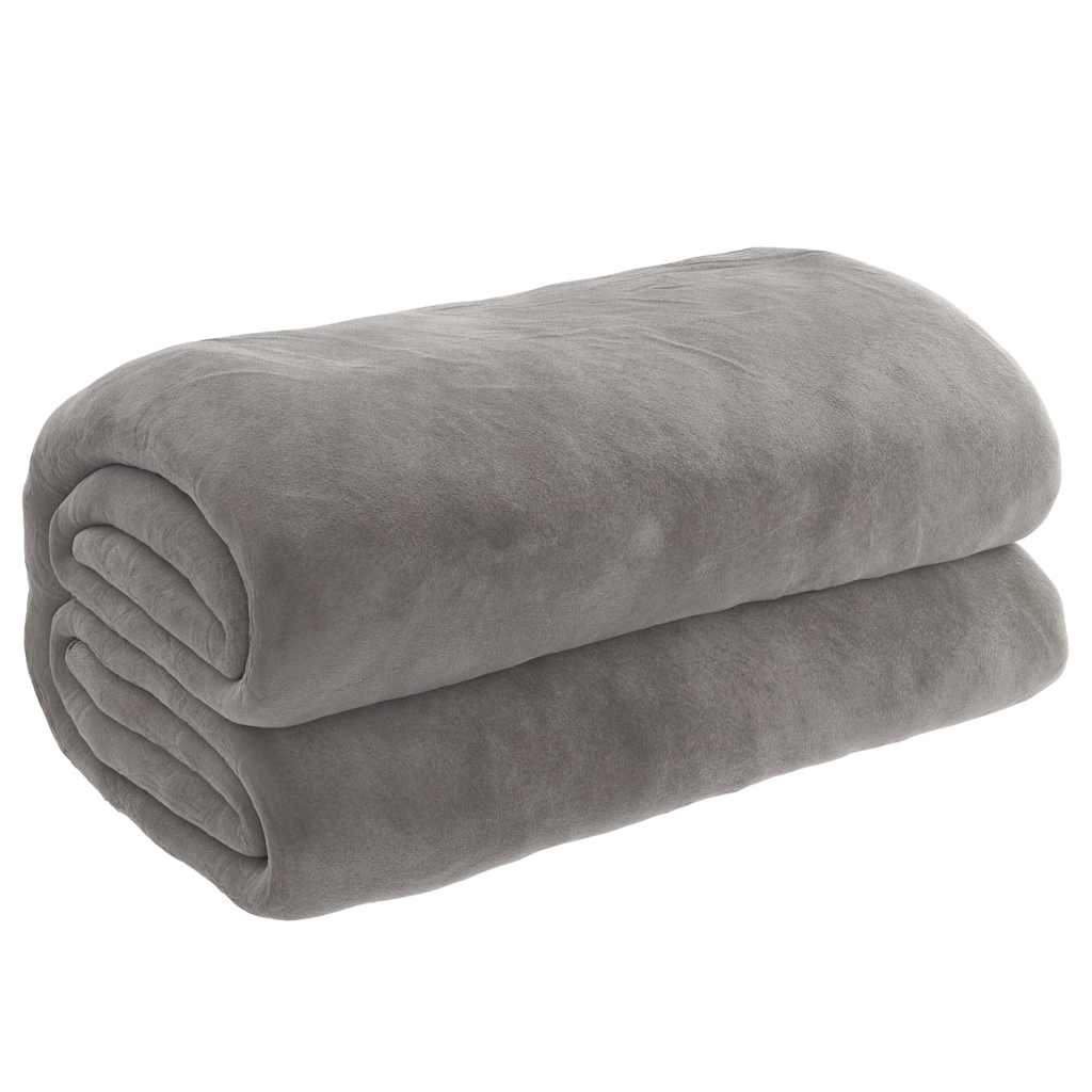 Vidaxx Gewichtsdecke mit Bezug 152x203 cm 11 kg Stoff grau