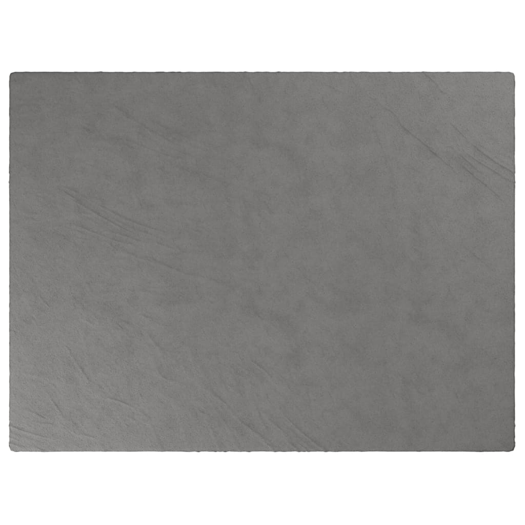 Vidaxx Gewichtsdecke mit Bezug 152x203 cm 11 kg Stoff grau