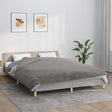 Vidaxx Gewichtsdecke mit Bezug 200x230 cm 9 kg Stoff grau
