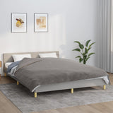 Vidaxx Gewichtsdecke mit Bezug 200x220 cm 13 kg Stoff grau
