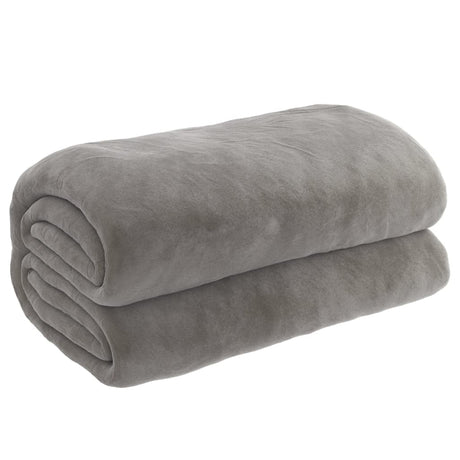 Vidaxx Gewichtsdecke mit Bezug 200x230 cm 13 kg Stoff grau