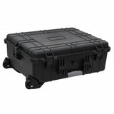 Vidaxx Flightcase auf Rollen 63x50x23 cm PP schwarz