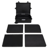 Vidaxx Flightcase auf Rollen 63x50x23 cm PP schwarz