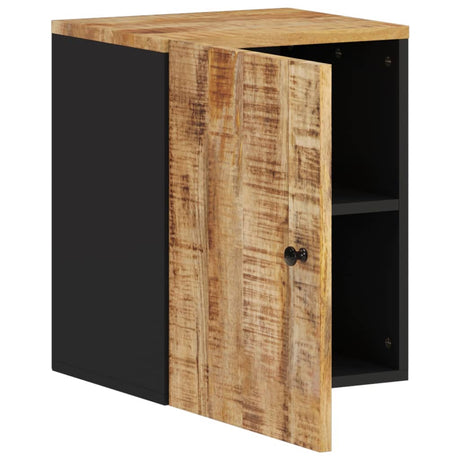 Vidaxl badkamerwandkast 38x33x48 cm massief mangohout