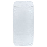 VidaXL Strandtücher 2 Stück 400 g m² 60x135 cm Stoff weiß