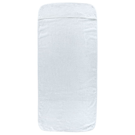 VidaXL Strandtücher 2 Stück 400 g m² 60x135 cm Stoff weiß