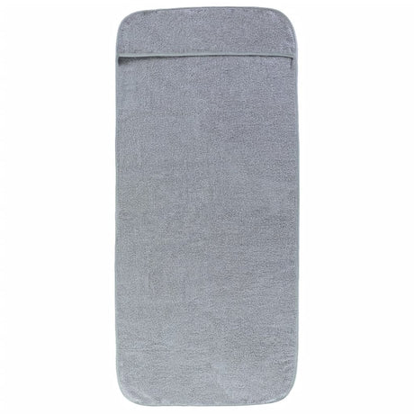 VidaXL Strandtücher 2 Stk. 400 g m² 75x200 cm Stoff grau