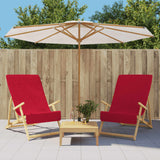 VidaXL Strandtücher 2 Stück 400 g m² 60x135 cm Stoff Burgunderrot