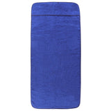 VidaXL Strandtücher 2 Stück 400 g m² 60x135 cm Stoff Königsblau