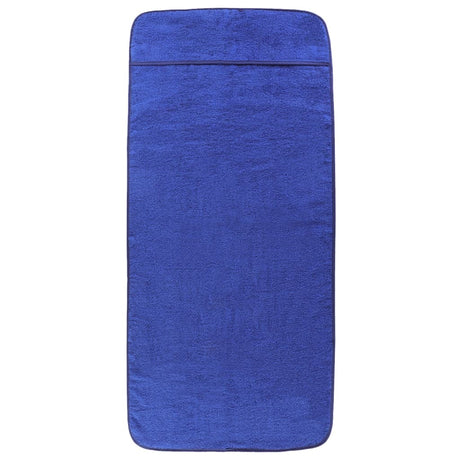 VidaXL Strandtücher 2 Stk. 400 g m² 75x200 cm Stoff Königsblau