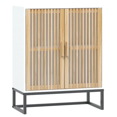 Vidaxl dressoir 60x30x75 cm bewerkt hout wit