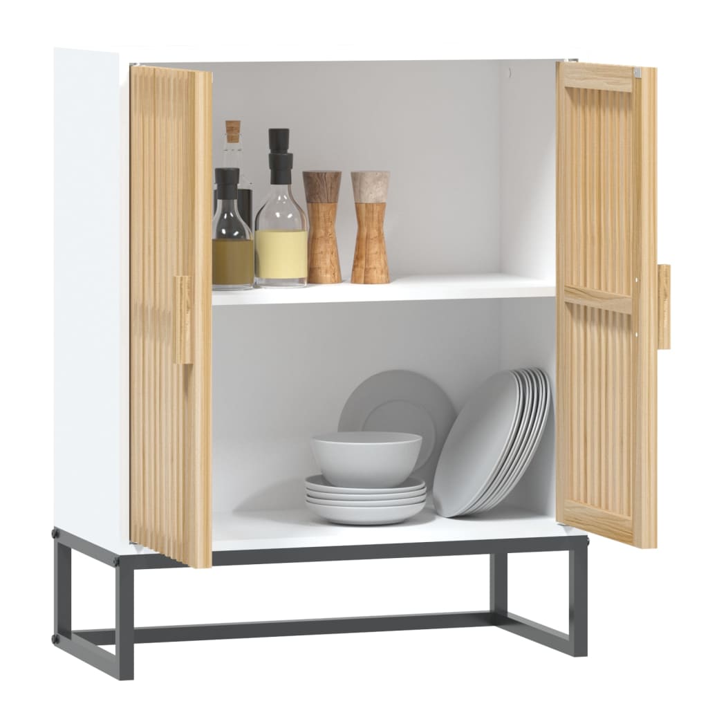 Vidaxl dressoir 60x30x75 cm bewerkt hout wit
